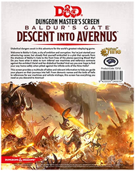 D&D RPG: Baldur's Gate - Descent into Avernus - DM Screen (لوازم للعبة تبادل الأدوار)