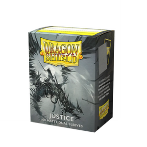 Sleeves: Dragon Shield - Standard - Dual Matte, Justice [x100] (لوازم لعبة لوحية)
