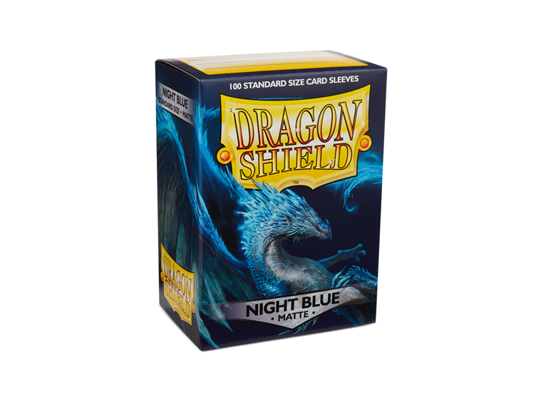 Sleeves: Dragon Shield - Standard, Matte Night Blue [x100] (لوازم لعبة لوحية)