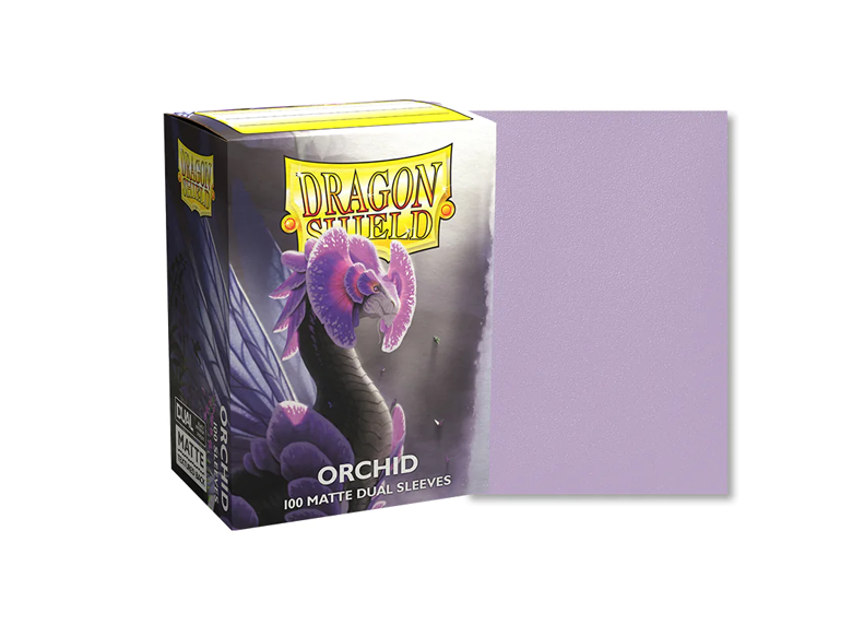 Sleeves: Dragon Shield - Standard - Dual Matte, Orchid [x100] (لوازم لعبة لوحية)