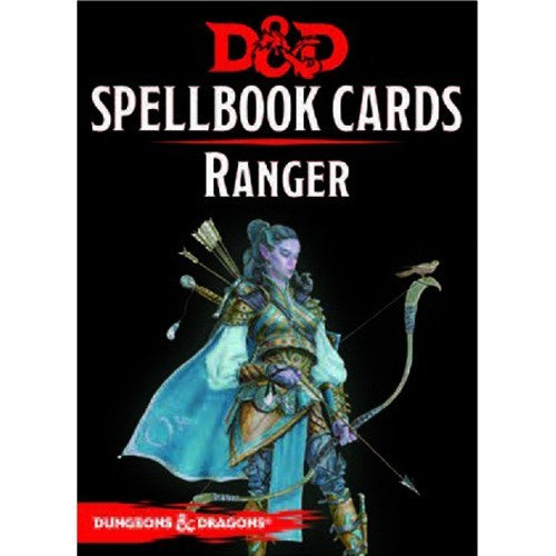 D&D RPG: Spellbook Cards - Ranger (لوازم للعبة تبادل الأدوار)