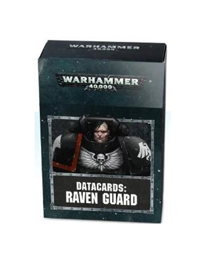 WH 40K: Raven Guard - Datacards (إضافة للعبة المجسمات)