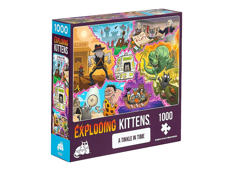 Jigsaw Puzzle Exploding Kittens A Tinkle in Time 1000 Pieces Back to Games