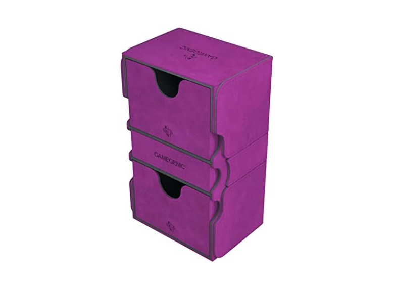 Deck Box: Gamegenic - Stronghold 200+ XL Convertible, Purple (لوازم لعبة لوحية)