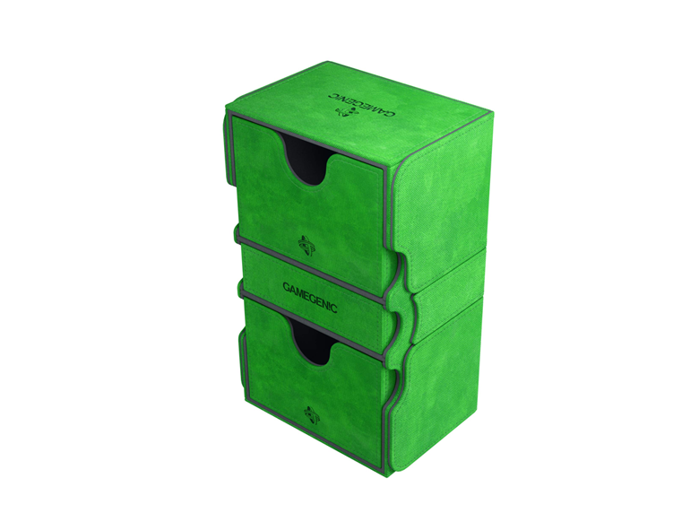 Deck Box: Gamegenic - Stronghold 200+ XL Convertible, Green (لوازم لعبة لوحية)