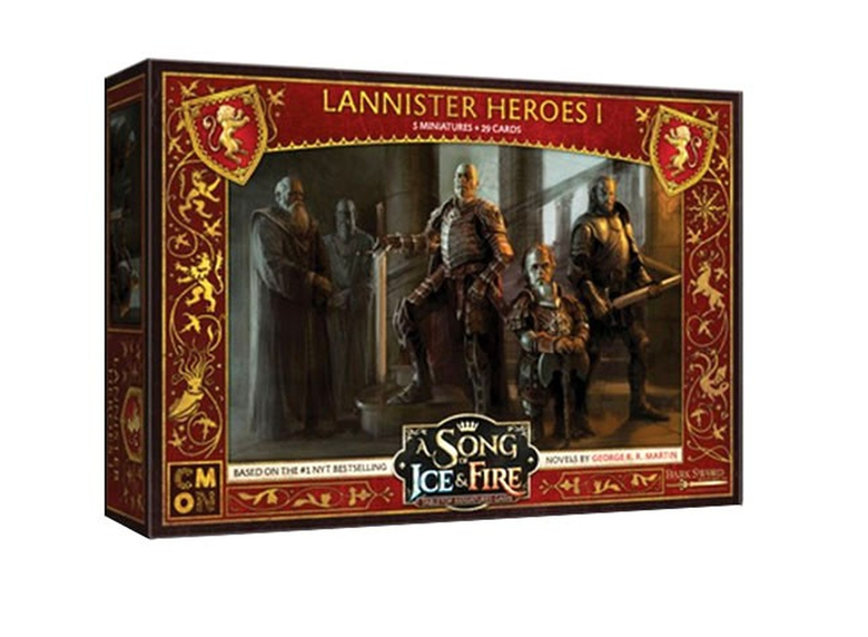A Song of Ice and Fire - Lannister Hero Pack 1 (إضافة للعبة المجسمات)