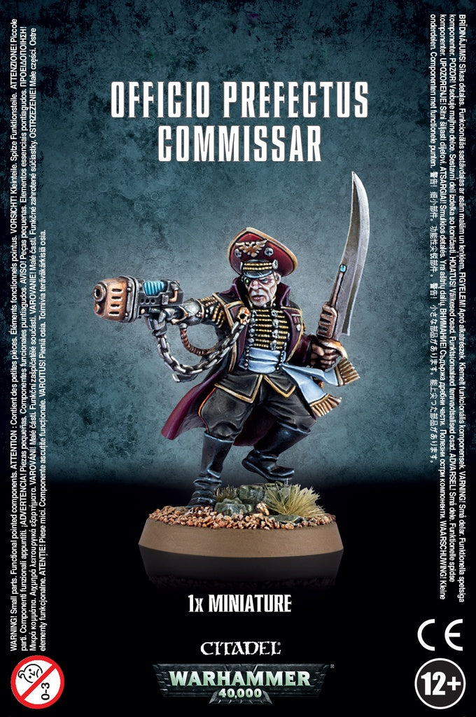 WH 40K: Astra Militarum - Officio Prefectus Commissar (إضافة للعبة المجسمات)