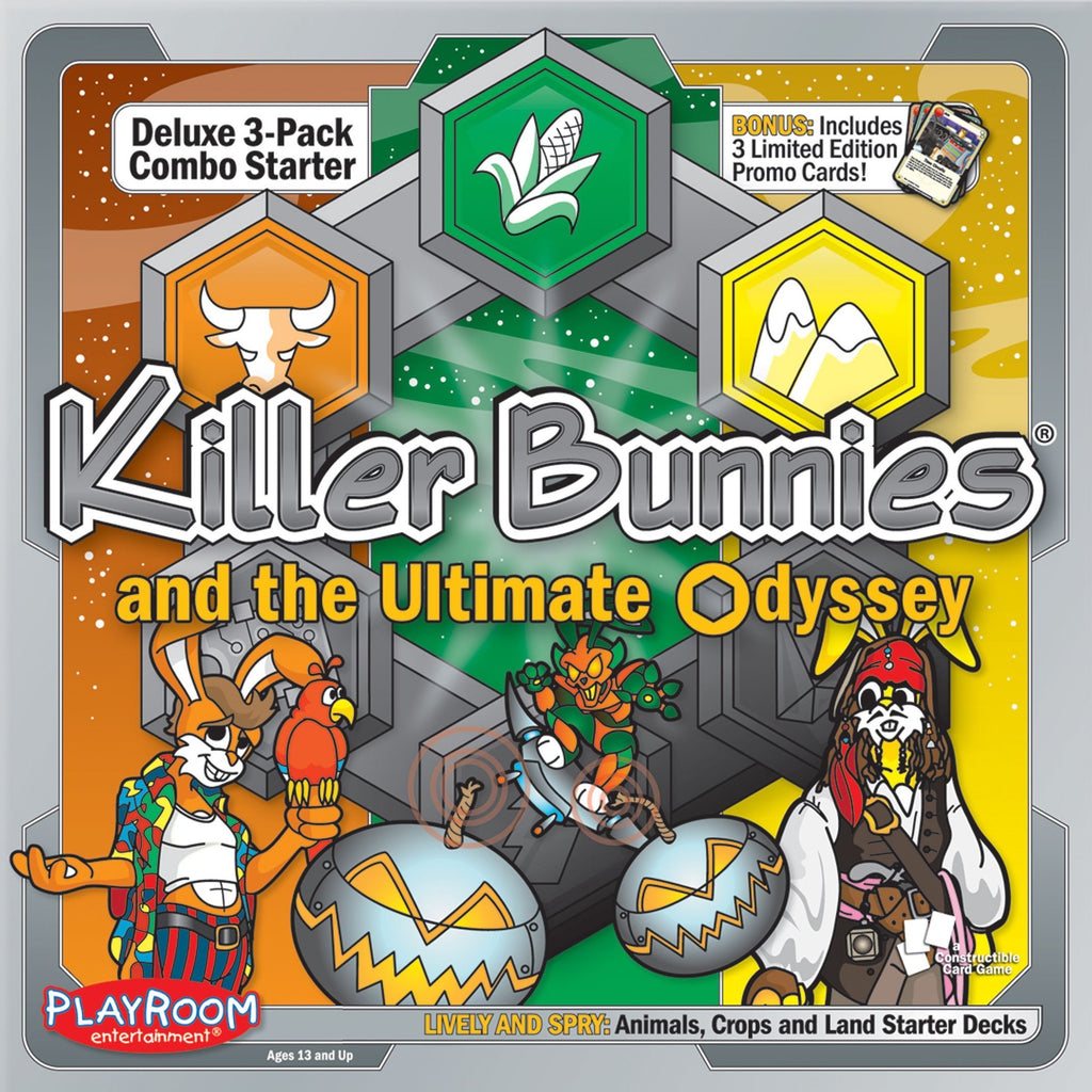 Killer Bunnies Odyssey Lively and Spry Starter Combo  (اللعبة الأساسية)
