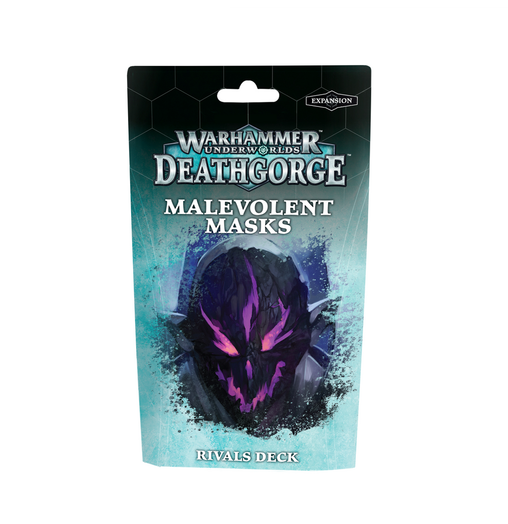 Warhammer Underworlds: Deathgorge - Malevolent Masks Rivals Deck (إضافة للعبة المجسمات)