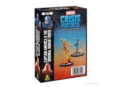 MARVEL: Crisis Protocol - Captain America & The Original Human Torch (إضافة للعبة المجسمات)