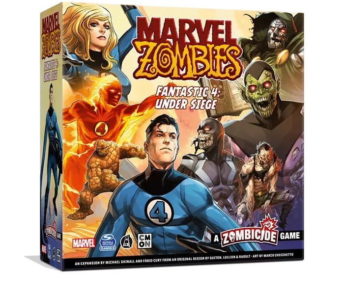 Marvel Zombies - Fantastic 4: Under Siege (إضافة للعبة المجسمات)