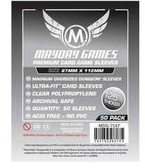 Sleeves: Mayday - Premium Magnum - Oversized Dungeon [87 x 112mm] [x50] (لوازم لعبة لوحية)