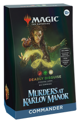 MTG: Murders at Karlov Manor [Commander Deck] -Deadly Disguise (ألعاب تداول البطاقات )