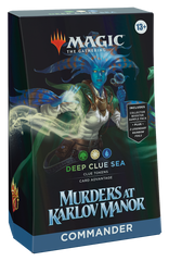 MTG: Murders at Karlov Manor [Commander Deck] - Deep Clue Sea (ألعاب تداول البطاقات )