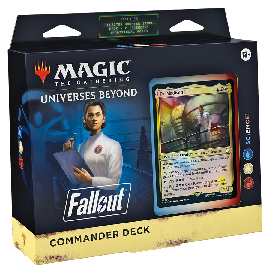 MTG: Universes Beyond - Fallout [Commander Deck] - Science! (ألعاب تداول البطاقات )