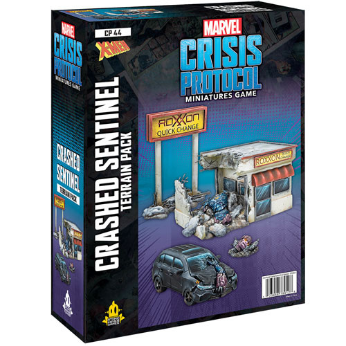 Marvel: Crisis Protocol - Crashed Sentinel Terrain Pack (إضافة للعبة المجسمات)