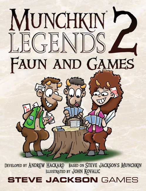Munchkin: Legends - Faun and Games (إضافة لعبة)