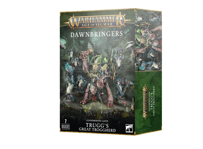 WH AoS: Dawnbringers: Gloomspite Gitz - Trugg's Great Troggherd (إضافة للعبة المجسمات)