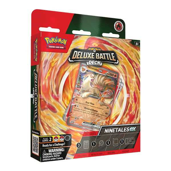 POK TCG: Ninetales EX Deluxe Battle Deck (لعبة تداول البطاقات)