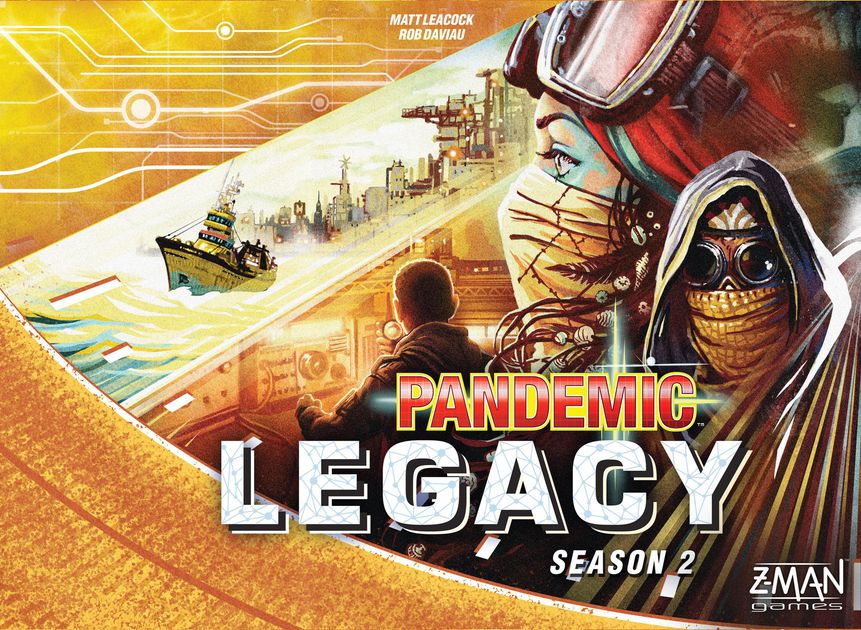 Pandemic: Legacy Season 2 [Yellow]  (اللعبة الأساسية)
