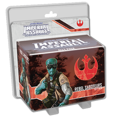 Star Wars: Imperial Assault - Rebel Saboteurs [Ally] (إضافة للعبة المجسمات)