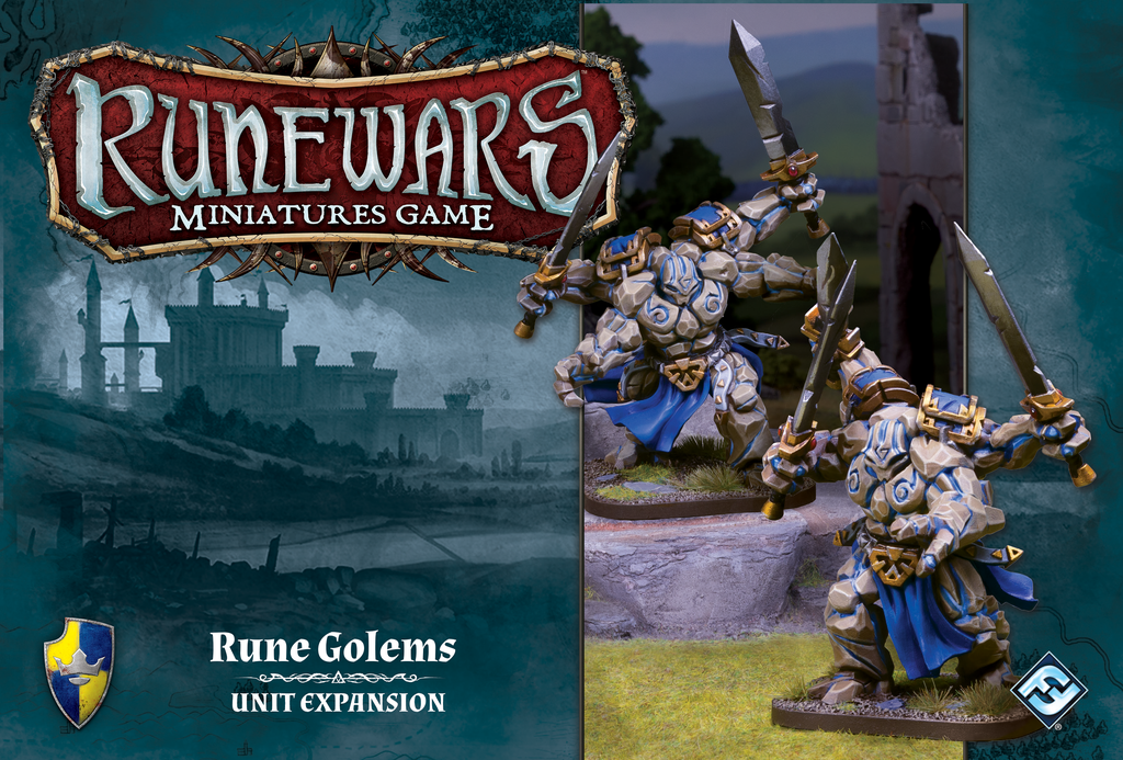 Runewars Minis - Rune Golems (إضافة لعبة)