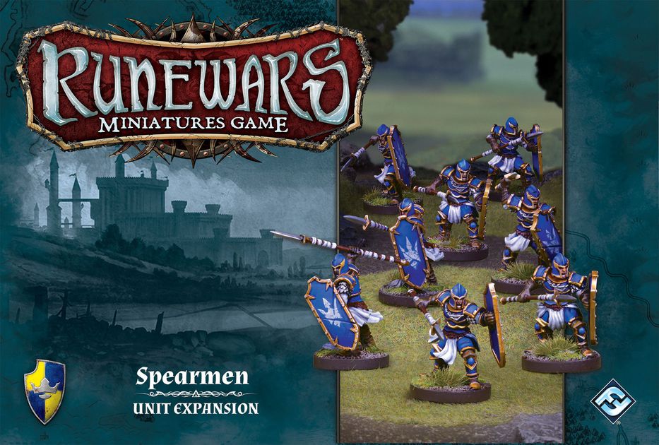 Runewars Minis - Spearmen Unit (إضافة لعبة)