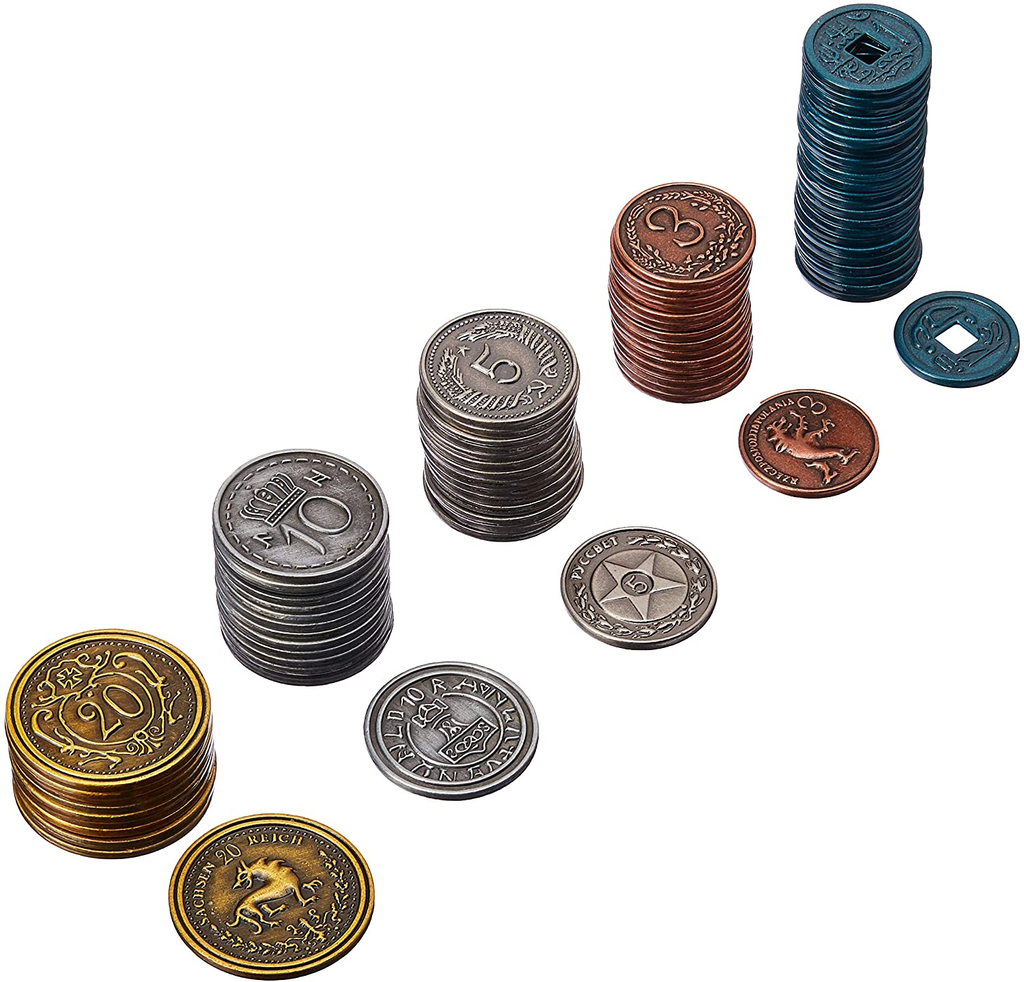 Scythe - Metal Coins (لوازم لعبة لوحية)