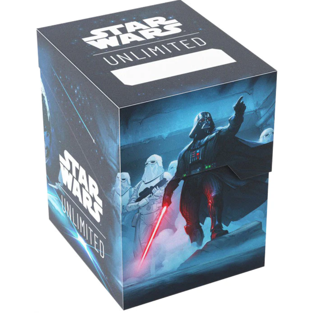 Deck Box: Star Wars: Unlimited Soft Crate, Darth Vader (لوازم للعبة تداول البطاقات)