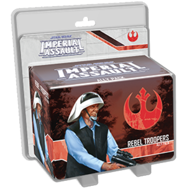 Star Wars: Imperial Assault - Rebel Troopers [Ally] (إضافة للعبة المجسمات)