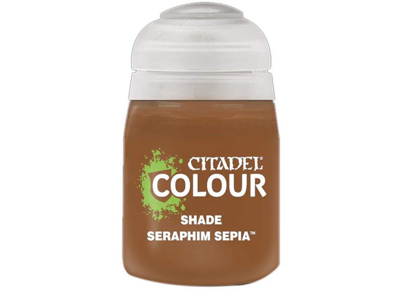 Citadel: Shade Paints [18ml], Seraphim Sepia (صبغ المجسمات)