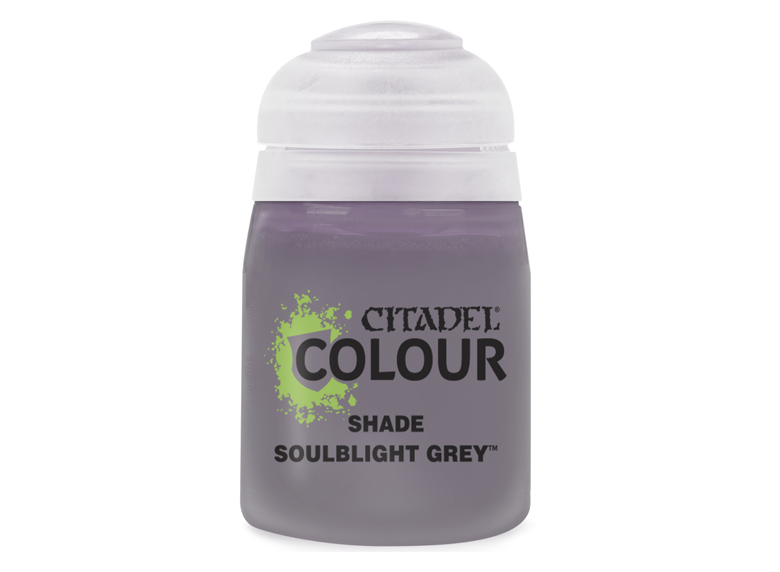 Citadel: Shade Paints [18ml], Soulblight Grey (صبغ المجسمات)