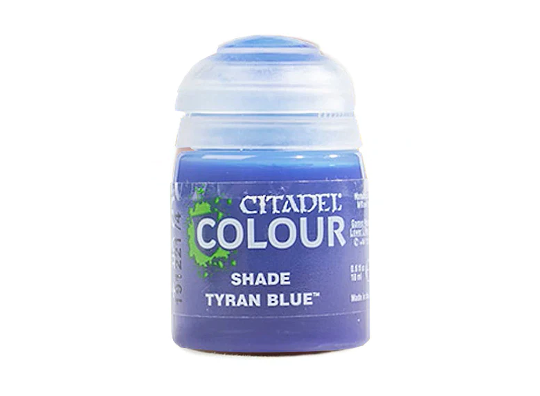 Citadel: Shade Paints [18ml], Tyran Blue (صبغ المجسمات)