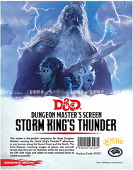 D&D RPG: Storm King's Thunder - DM Screen (لوازم للعبة تبادل الأدوار)