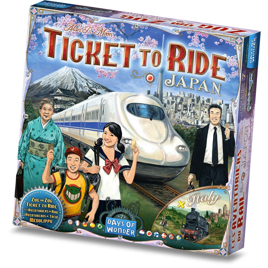 Ticket to Ride: Vol 07 - Japan & Italy (إضافة لعبة)