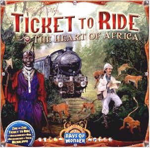 Ticket to Ride: Vol 03 - Heart of Africa (إضافة لعبة)