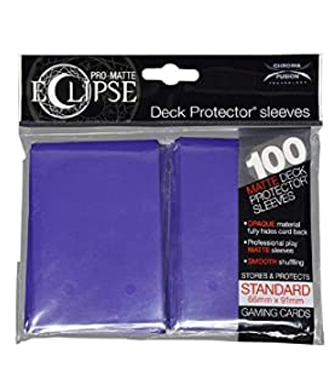 Sleeves: Ultra PRO - Standard - PRO-Matte Eclipse, Royal Purple [x100] (لوازم لعبة لوحية)