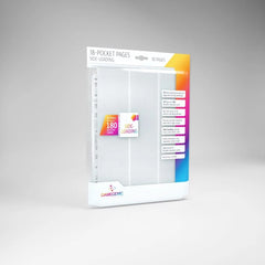 Card Pages: Gamegenic - Sideloading 18-Pocket Pages [x50] - White