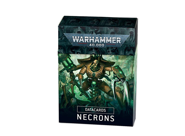 WH 40K: Necrons - Data Cards [9th Ed.] (إضافة للعبة المجسمات)