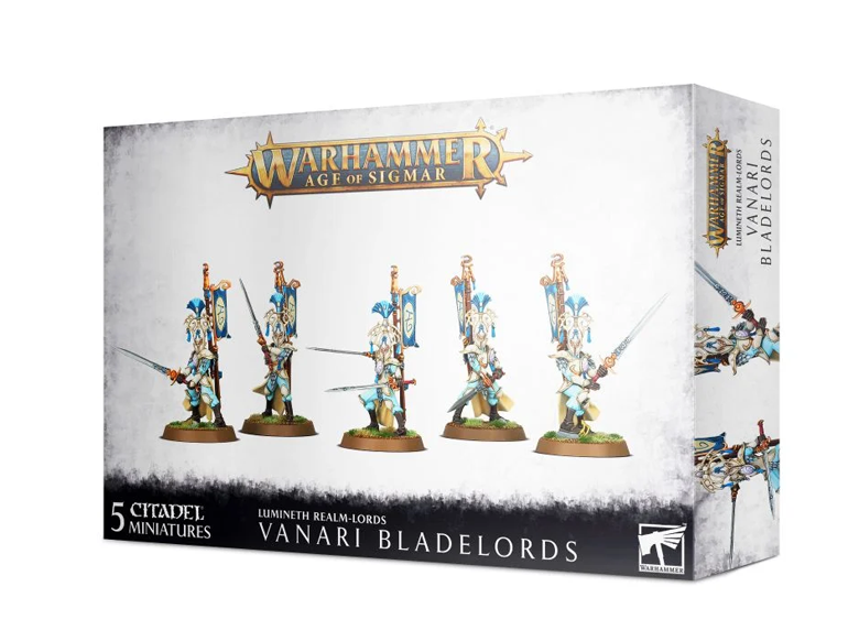 WH AoS: Lumineth Realm-Lords - Vanari Bladelords (إضافة للعبة المجسمات)