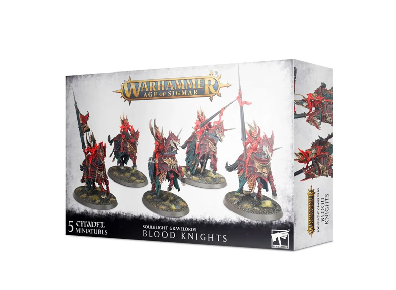 WH AoS: Soulblight Gravelords - Blood Knights (إضافة للعبة المجسمات)