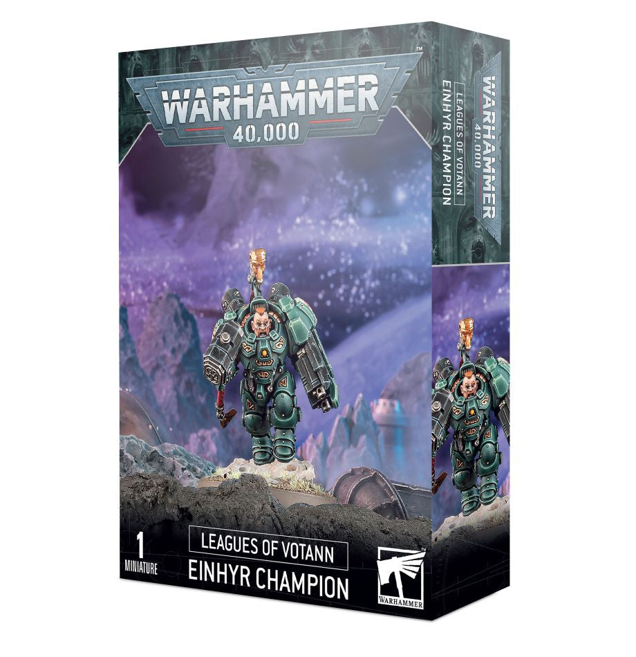 WH 40K: Leagues of Votann - Einhyr Champion (إضافة للعبة المجسمات)