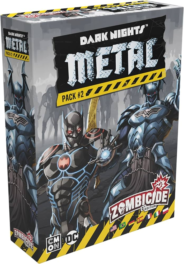 Zombicide [2nd Ed.] - Dark Night Metal Pack #2 (إضافة للعبة المجسمات)