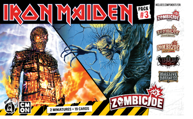 Zombicide - Iron Maiden Pack #3 (إضافة للعبة المجسمات)