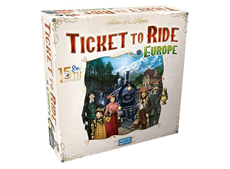 Ticket to Ride: Europe (15th Anniversary Ed.) (اللعبة الأساسية)