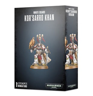 WH 40K: White Scars - Kor'sarro Khan (إضافة للعبة المجسمات)