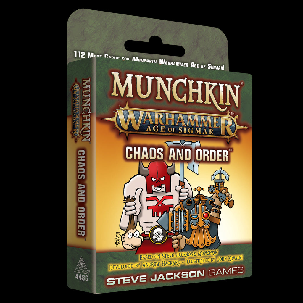 Munchkin: Warhammer Age of Sigmar - Chaos and Order (إضافة لعبة)