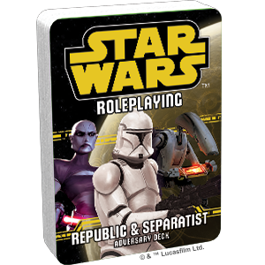 Star Wars: RPG - Accessories - Republic and Separatists (لوازم للعبة تبادل الأدوار)
