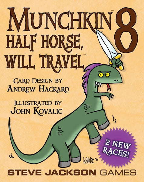 Munchkin - Vol 08: Half Horse Will Travel (إضافة لعبة)