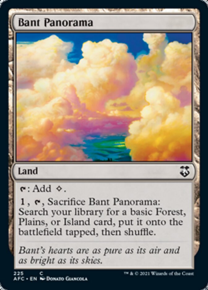 Bant Panorama [Dungeons & Dragons: Adventures in the Forgotten Realms Commander]